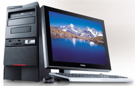 海尔博越LX8-100台式计算机 性能与可靠性的日常伙伴